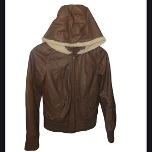 NEW DIRECTION•Hooded Bomber Jacket